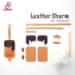 Bộ Kit Charm Da DIY – Kem Que Socola Handmade