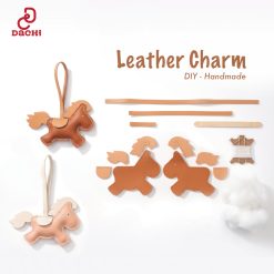 Bộ Kit Charm Da DIY – Ngựa Hí 01 Handmade