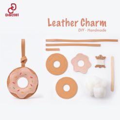 Bộ Kit Charm Da DIY – Donut Handmade