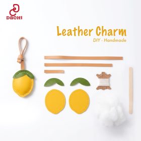 Bộ Kit Charm Da DIY – Chanh Handmade