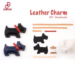 Bộ Kit Charm Da DIY – Chó Tombrown Handmade